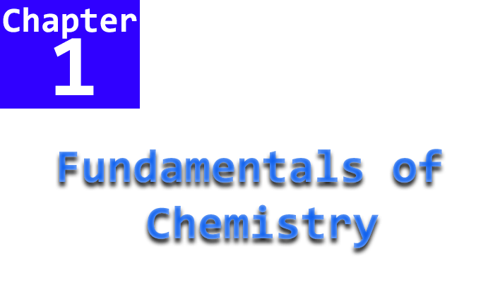 chapter 1 name fundamentals of chemistry