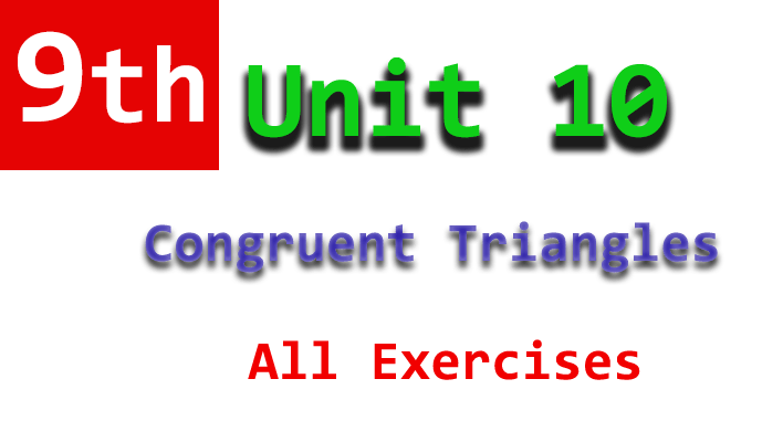 9th class unit 10 notes all exercises