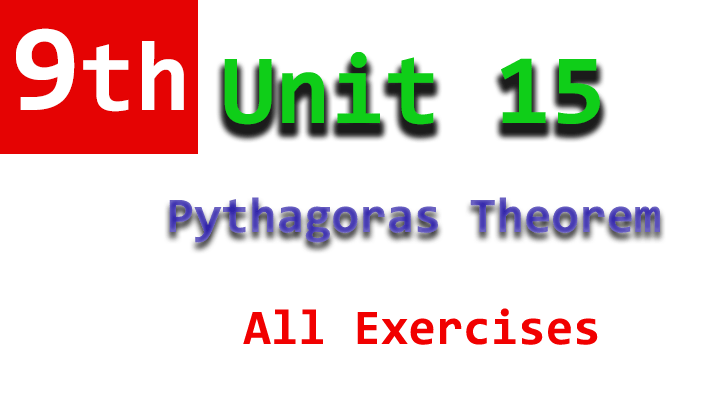 9th class unit 15 notes all exercises