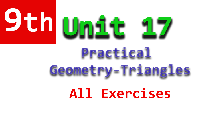 9th class unit 17 notes all exercises