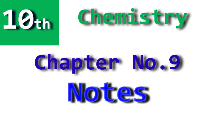 10th class chapter no. 9 chemical equilibrium notes