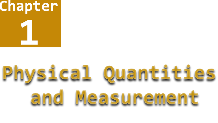 physics unit 1 name physical quantities and measurement