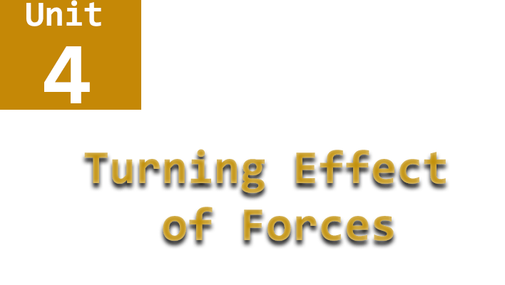 physics unit 4 name turning effect of forces