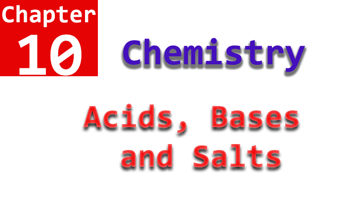 10th chemistry chapter no. 10 notes