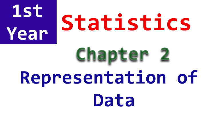 chapter 2 statistics notes 1st year