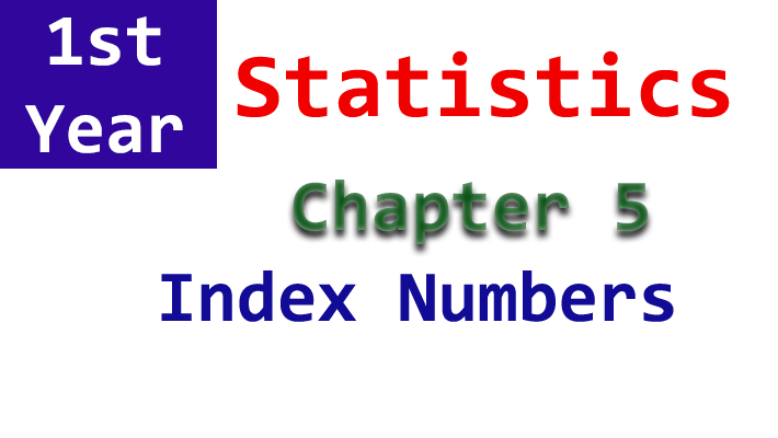chapter 5 statistics notes 1st year