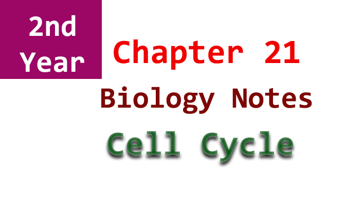 2nd year biology chapter 21