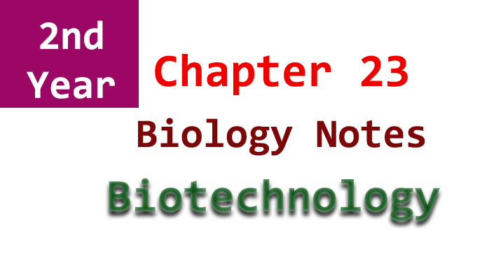 2nd year biology chapter 23