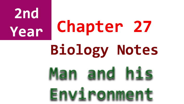 2nd year biology chapter 27