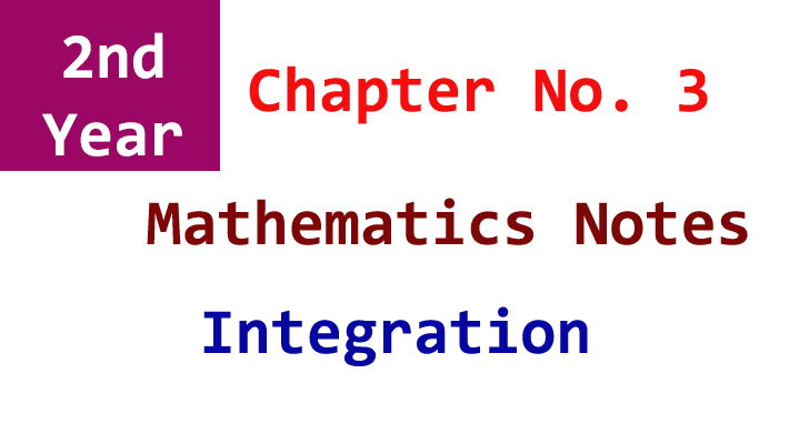 2nd year mathematics chapter 3